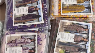 Khaadi Saya Al karam Wholesale karachi Bin Saeed bonanza Jacord Branded cut piece Kesariya Mix brand