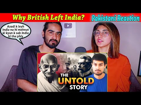 Why British Left India? | Quit India Movement | Mahatma Gandhi | Dhruv Rathee | Pakistani Reaction