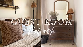 Guest Room Refresh | Thrifted Home Decor