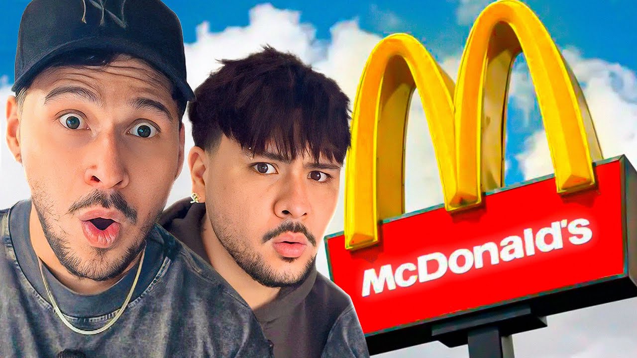 Pasamos 24 HORAS en el MC DONALDS (nos sacaron)