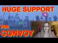 IT'S HAPPENING! Trucker Convoy Departs- with TONS of Support!
