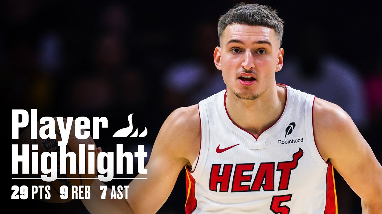 Nikola Jović CAREER Night 🏀 HEAT vs. Trail Blazers | HEAT Highlights | November 8, 2025
