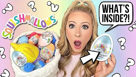 OPENING MYSTERY SQUISHMALLOW EASTER EGGS! 😱🤞🏼*MUST SEE*!