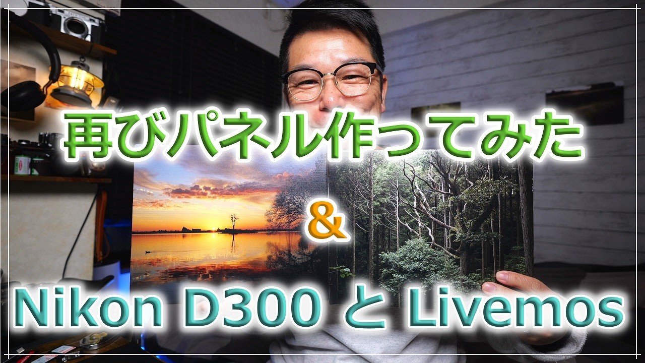 キャンパス作品と久々にD300のカメラの話  FUJIFILM WALL DECOR