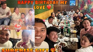 SURPRISE GIFT FOR MY LOVE | HAPPY BIRTHDAY BABY | GIFTS UNBOXING | SANGYE LA VLOGS | BIRTHDAY VLOG