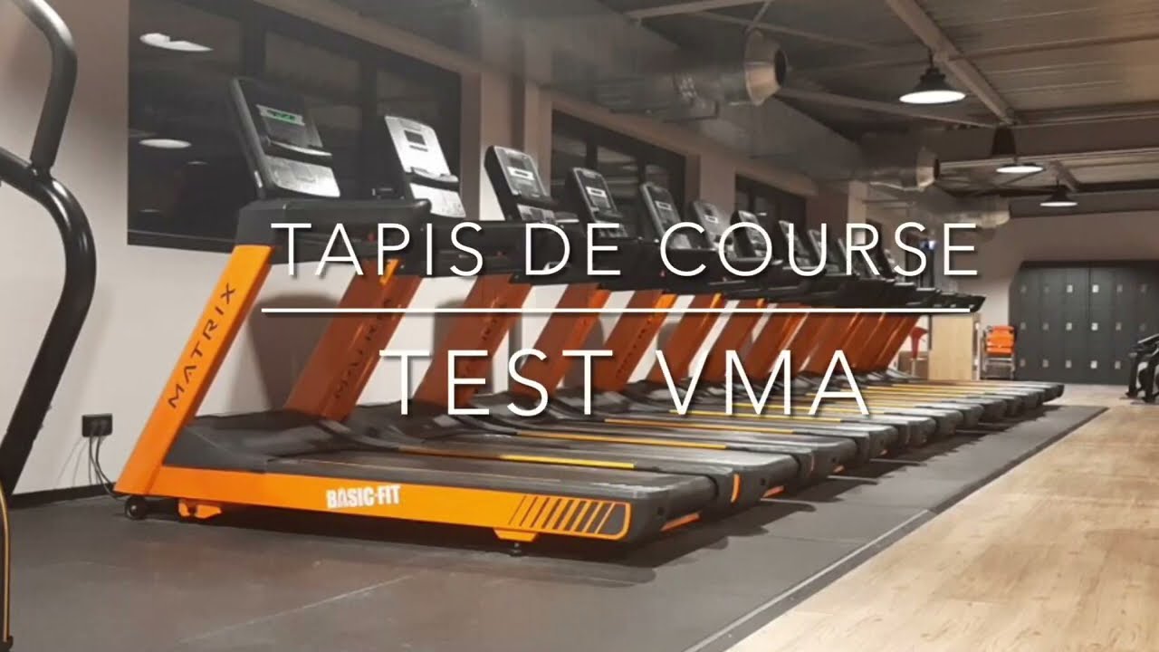 Tapis de course - Test VMA 3
