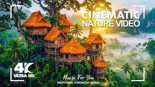 🌄CINEMATIC NATURE VIDEO in 4K with Film Music | 4K Video Ultra HD (4K/8K TV)