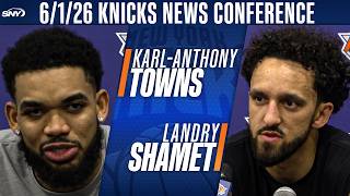 Karl-Anthony Towns, Landry Shamet detail Knicks' preparations for Spurs as NBA Finals loom