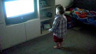 james dancing to the wiggles.AVI