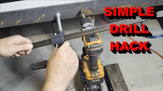 Most People Dont Know This Simple Drill Hack