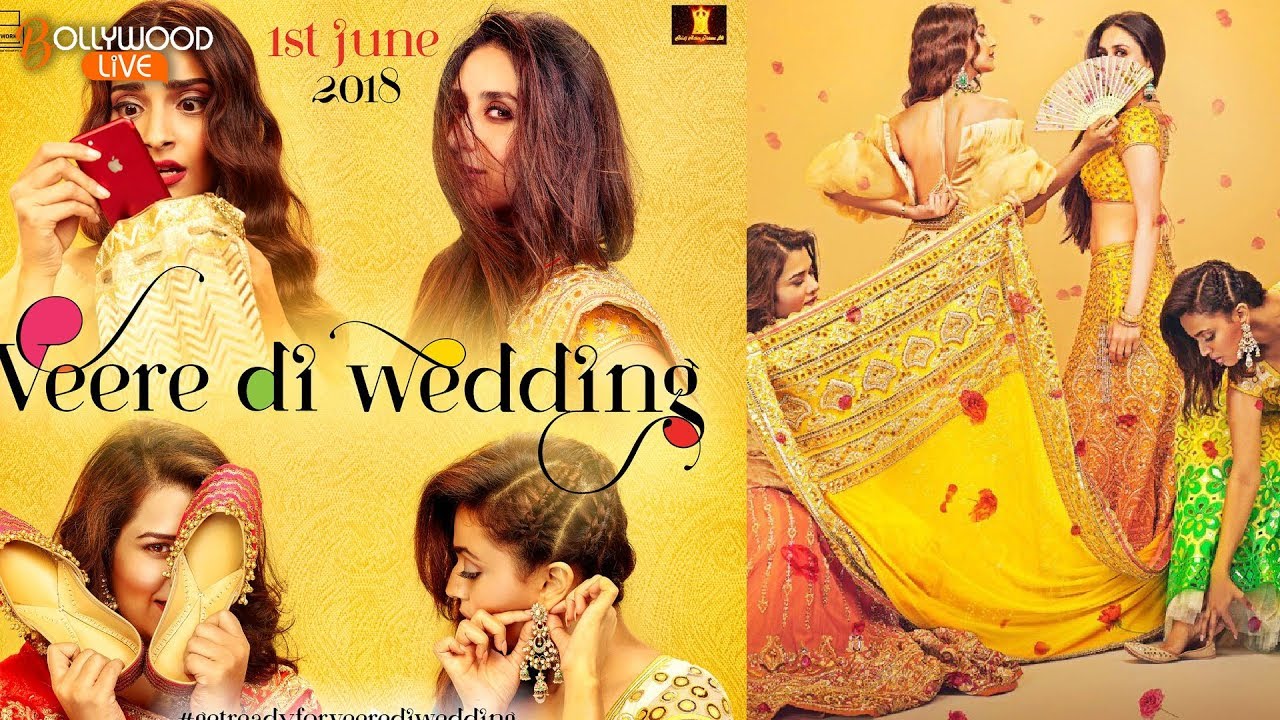 Veere Di Wedding New Poster Out! Kareena Kapoor & Sonam Kapoor Amazing Looks | Bollywood Live