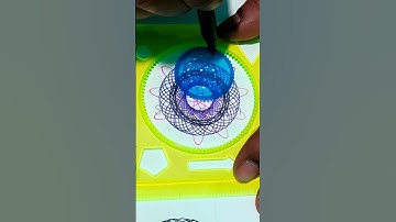 Simple Spirograph #ytshorts #youtubeshorts #art #diy #spirograph #like #share #subscribe