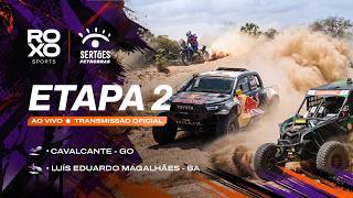 🔴 AO VIVO | Etapa 2: Cavalcante a Luís Eduardo Magalhães – Sertões Petrobras 2026