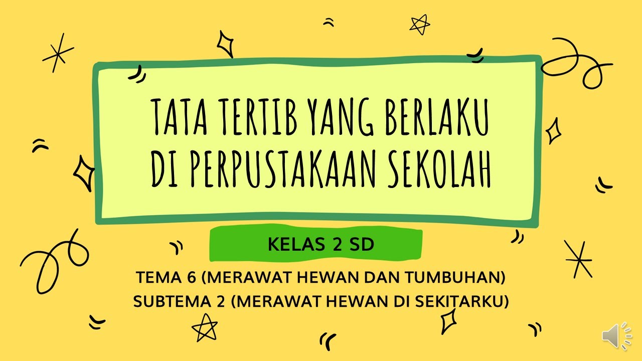 Slogan Tata Tertib Perpustakaan Sekolah Imagesee