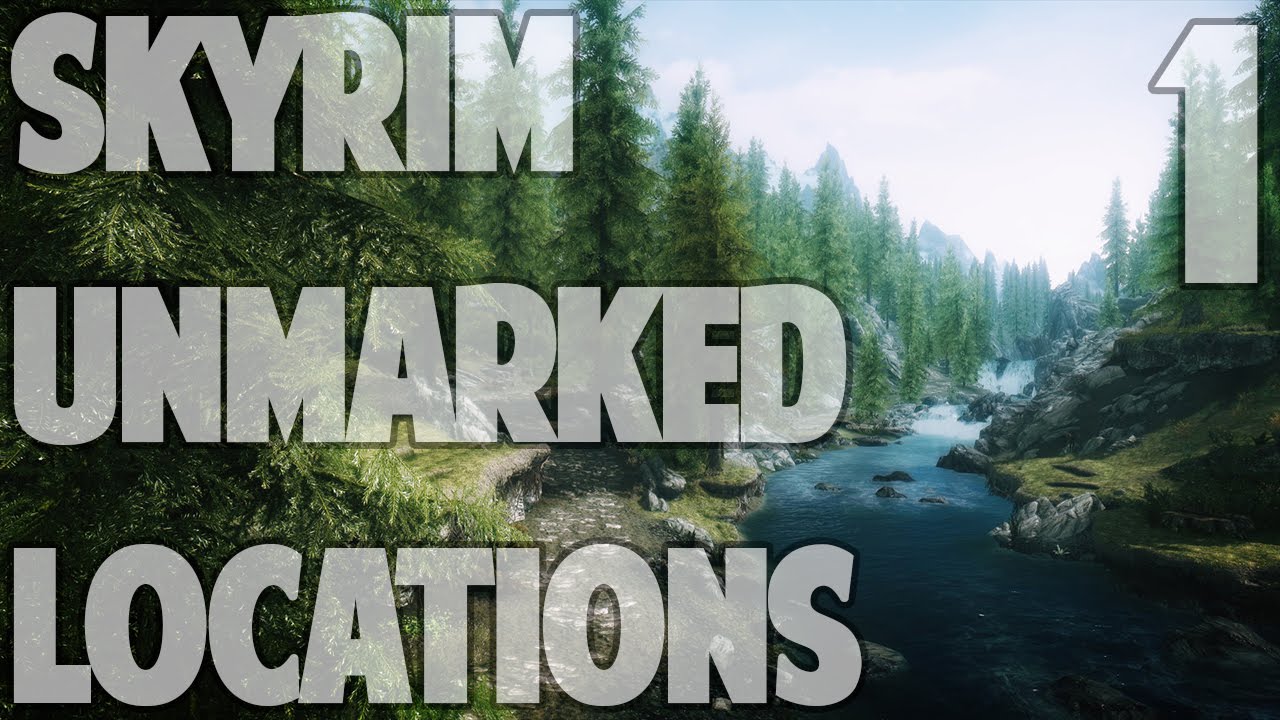 Pinewatch Location Skyrim Unmarked Location: Bandit Bridge Near Pinewatch - YouTube