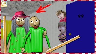 Baldi's Granny in real life FUNNY video for kids children