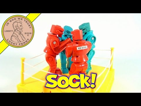 トイストーリー2に登場！ROCK 'EM SOCK 'EM ボクシングゲーム トイストーリー2」にも登場したマテル社のボクシングゲーム