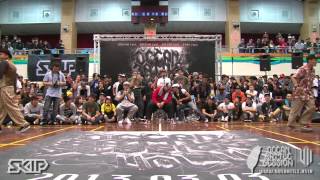 Locking Semifinal-2 Locking Broco vs Lil Elmo | 20130303 OBS VOL.7 TAIWAN FINAL