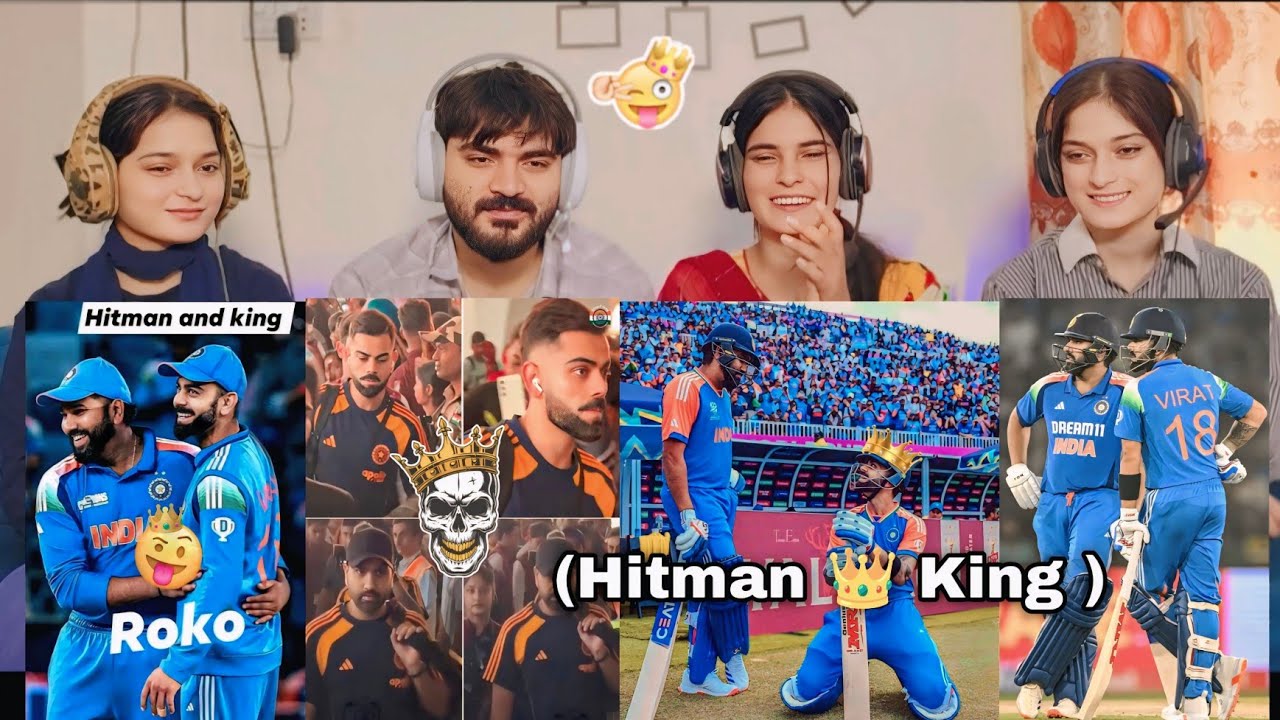 Ro-Ko ( King 👑 & Hitman 🏏 ) Edit Reaction | Emotion of Every Cricket Fan 