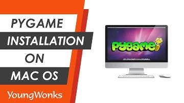 How to install PyGame on a Mac