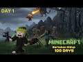 BERTAHAN 100 HARI DI PULAU TERPENCIL - MINECRAFT SURVIVAL #1