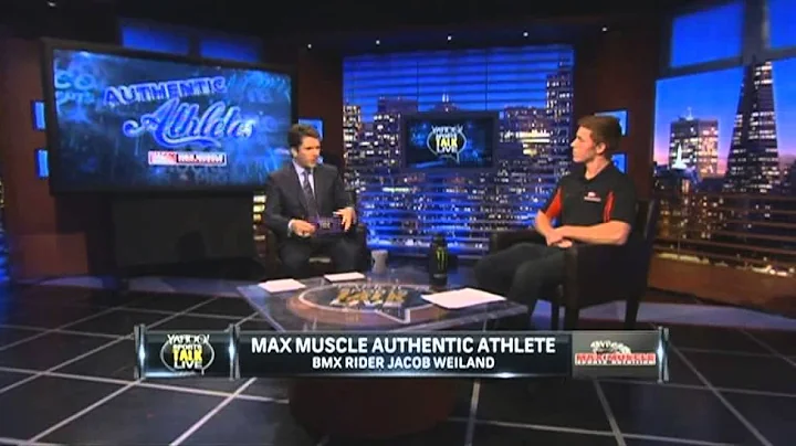 Max Muscle Authentic Athlete BMXer Jacob Weiland