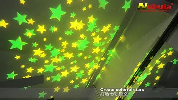 Star Pattern Gobo Projection Light