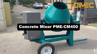 PME-CM400 Small Concrete Mixer | Factory Direct Supply by DIMEC