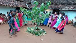 Karam puja kr chain dance tainda gonjhubasti 2018