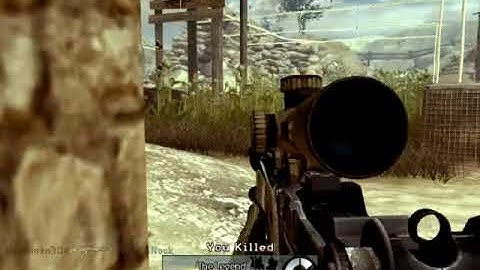 DarkOmen304 COD MW2 Highlight Video on map Afghan