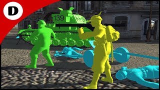 BLUE CITY INVADED BY DANGEROUS NEW ALLIANCE! - Army Men: Neon Wars 3 screenshot 5