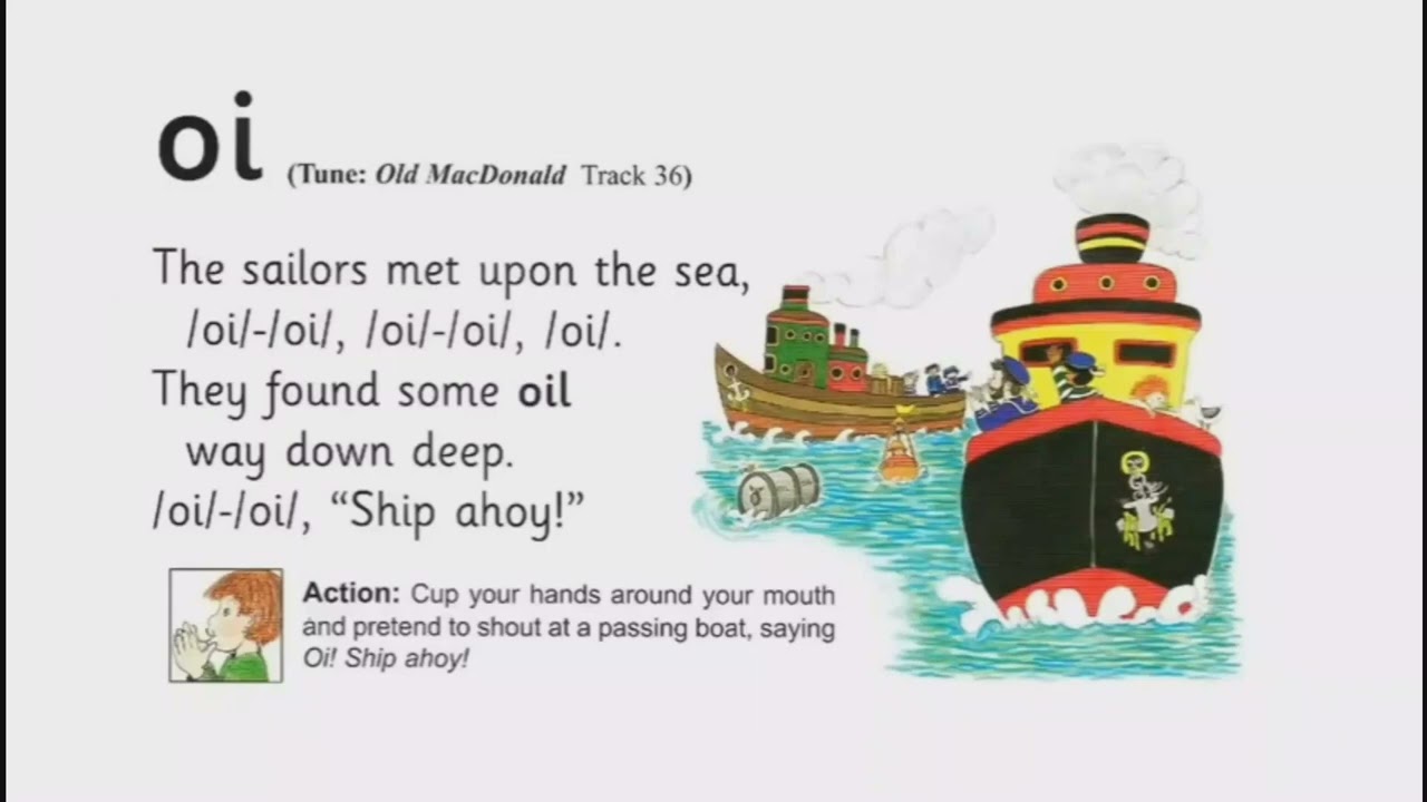 Jolly Phonics oi song / ジョリーフォニックスoiの歌 - YouTube