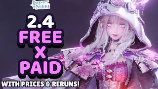 2.4 NEW Outfits & Items With PRICES 🔮 Free x Paid & Freemium 5⭐, 4⭐ & 3⭐Infinity Nikki Store RERUNS