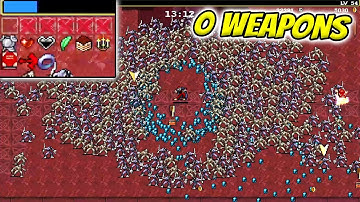 Beating The Hardest Mode With 0 Weapons in Vampire Survivors