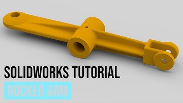 SolidWorks Tutorial #41: Rocker Arm