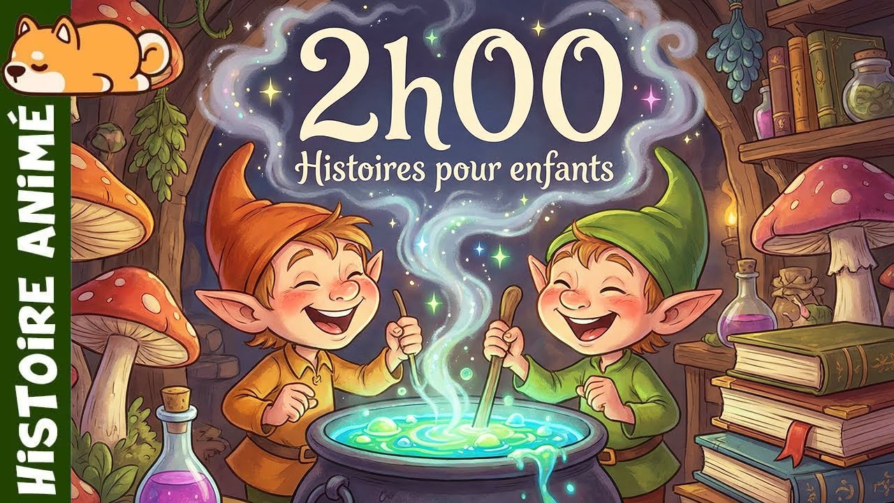 2H00 D'histoire et conte🎄Histoire magique pour enfants pour dormir | Livre audio en francais