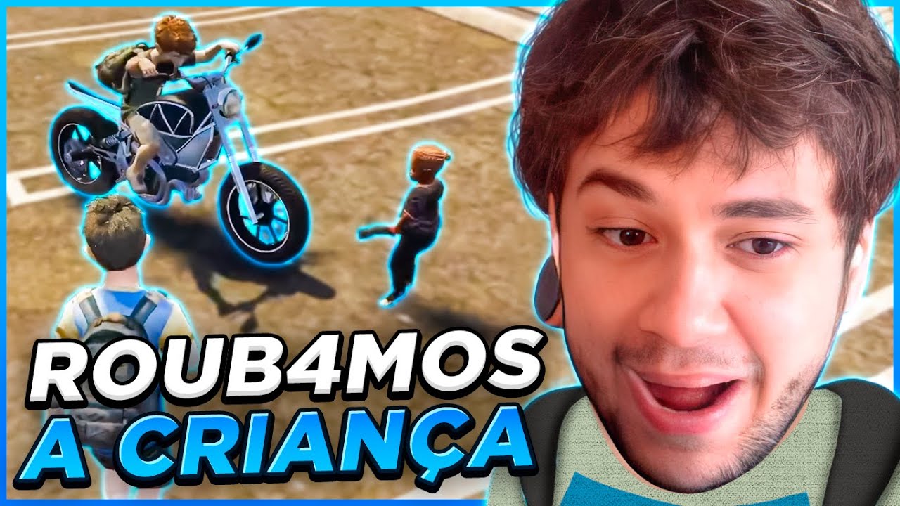 BRUNINHO E LOBINHO BRIGARAM COM A CRIANÇA E ROUB@RAM O CARRO DELA! - GTA RP