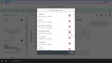 Analysis Path Framework APF Apps   Video 3  Further Options for Analysis Paths