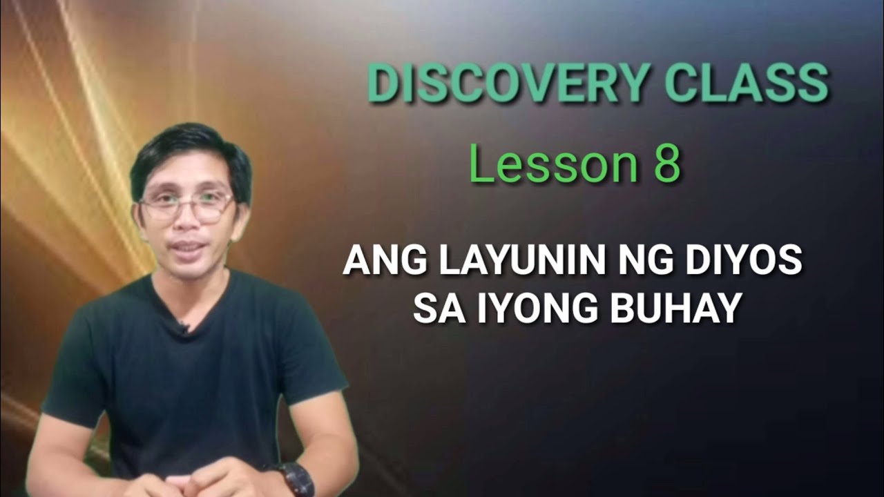 ANG LAYUNIN NG DIYOS SA IYONG BUHAY...