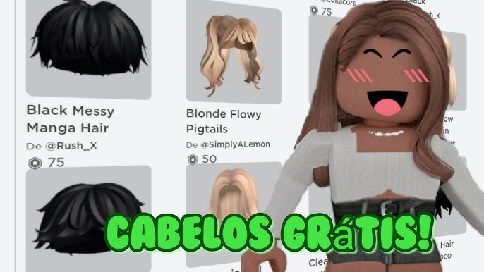 So Pode Equipar 1 Cabelo No Roblox?! Estão Tentando Acabar Com Os  Slenders.. 😨 