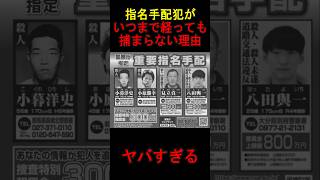 指名手配犯がいつまで経っても見つからない理由がヤバすぎる