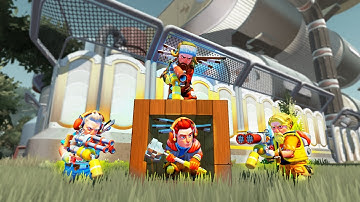 Scrap Mechanic Speedrunner VS 3 Hunters