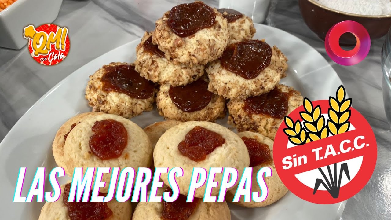 ¡Sin TACC! Pepas de membrillo y dulce de leche