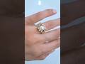 Diy Rhinestone chain Ring💍💫 #viral #explore #diy #youtubeshorts #ring