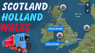 European Trucking - Scotland to Wales via Holland