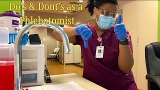 Do’s & Don’ts as a Phlebotomist