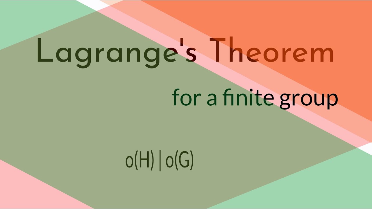 representation of finite group