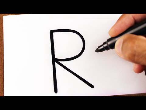 Vídeo: Como Fazer Desenhos E Letras