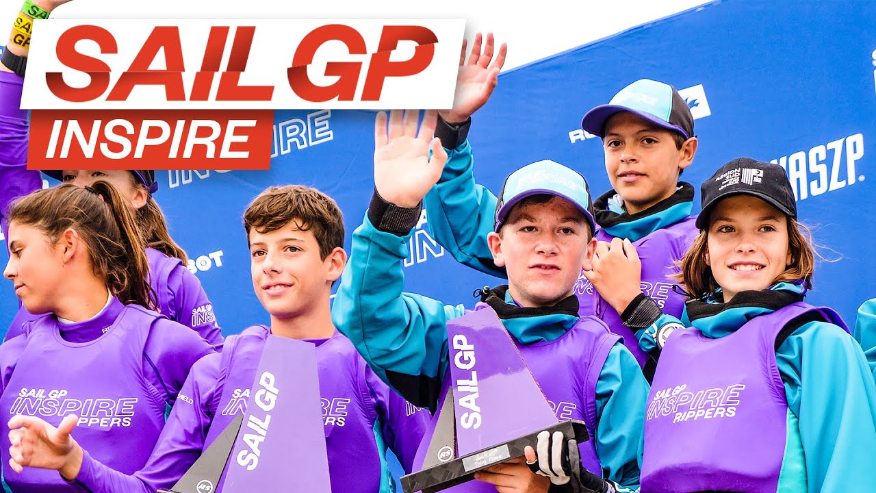 SailGP Inspire // Inspiring A New Generation of Sailors in Marseille // SailGP sailing la vagabonde