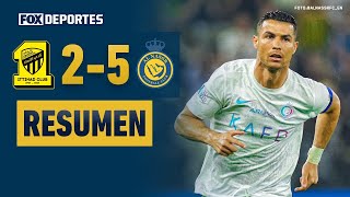 Thumbnail for 🔥🤩 PARTIDAZO DE CRISTIANO | Al Ittihad 2-5 Al Nassr | Jornada 17 | SPL 2023